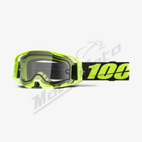 100% Armatic Enduro Moto dvigubo stiklo akiniai  (skaidrūs lęšiai)