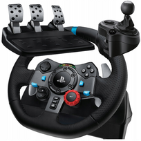 Logitech G29 SE Driving Force Žaidimų vairas ir pedalai, for PC, PS5, PS4, Juoda