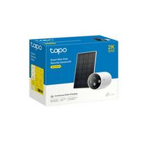TP-Link Kamera Tapo TC85-KIT Bevielė Lauko Saugumo, 2K QHD 4MP, AI, Naktinis Matymas, IP66 + TP-Link Tapo Saulės Paviršius 2.5W, IP66, Juoda EU Balta EU