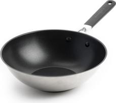 Kitchenaid - KA-Classic Stainless Steel 3ply OpenWok - Silver - 28 cm