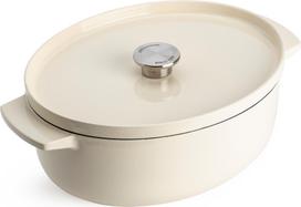 Kitchenaid - KA-Oval Casserole - Almond Cream - 30 cm/5.6L