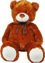 Madej Mascot Plush Teddy Bear with a bow 70 cm brown
