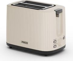 Princess Wave Toaster | 142337 | Power 930 W | Number of slots 2 | Housing material Plastic | Beige
