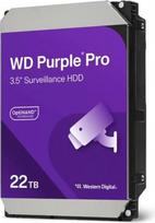 Western Digital HDD|WESTERN DIGITAL|Purple Pro|22TB|512MB|7200 rpm|3,5"|WD221PURP