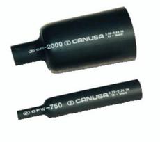 Termovamzdelis su klijais 8mm/2mm juodas 1.22m DERAY-IAKT 4:1