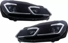 MTuning chromo halogeninių lempų komplektas VW GOLF VI 2008-2012m