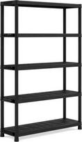 KIS plastikinė atvira lentyna PLUS 120/5 - 187 x 120 x 40 cm