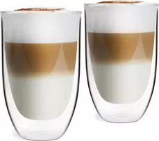 Vialli Design 2 aukštų termo stiklinių rinkinys su dviguba sienele Amo 350 ml 27831