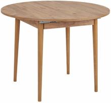 Valgomojo stalas išskleidžiamas Nordure Viona, pine, 100 - 131 cm x 100 cm x 75 cm