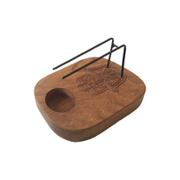 Ancient Wisdom Kvepalų Laikiklis - Hamsa Palo Santo Teak Medis 15x10x7 cm