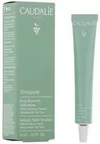 Caudalie Vinopure Salicylic Spot Solution priemonė veidui nuo spuogų, 15 ml