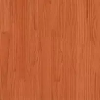 Lovos rėmas be čiužinio, vaško rudas, 150x200cm, pušies masyvas