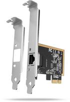 AXAGON The PCEE-GRF PCI-Express network card adds a high-speed Gigabit Ethernet connection to your desktop computer. It enables transmission speeds of 10/100/1000Mbit/s.