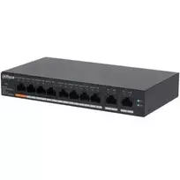 Switch|DAHUA|CS4010-8GT-60|Switch type Managed|Switch layer L2|Form factor Desktop/Wall-Mounting|10xRJ-45 ports|RJ-45 Ports Type Gigabit Ethernet (10/100/1000)|Power over Ethernet (PoE) Yes|8xPower over Ethernet (PoE) ports quantity|Total Power over Ether