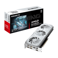 GIGABYTE Radeon RX 9060 XT GAMING OC ICE 16G | AMD | 16GB | Radeon RX 9060 XT | GDDR6 | 1 HDMI port | PCI-E 5.0