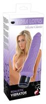 Vibra Lotus Classic Silicone Vibe purple tikroviškas vibratorius