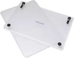 Tucano Hard Shell Nido do MacBook Neo permatomas
