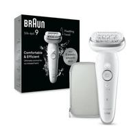 Braun 9-011 Silk-épil 9 Epilierer, weiß/silber | 7500435225236 | 7500435225236