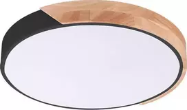Rabalux apvalus lubinis šviestuvas MAPLE 3528 LED lubinis šviestuvas 24W 4000K svetainei, medinis