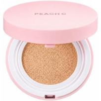 Peach C Focus On Air Velvet Cushion SPF 50+ PA++++ makiažo pagrindas-pagalvėlė, atspalvis: 02 Beige, 15 g