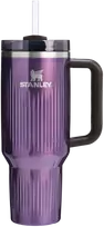 Gertuvė Stanley The Quencher H2.0 Fluted Tumbler | 1,18 L | Violetinė | Su šiaudeliu