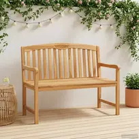 Lauko baldų komplektas Rankų darbo rožių suolelis 114 x 60,5 x 95 cm Kieto teka medžio