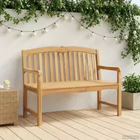 Lauko baldų komplektas Rankų darbo rožių suolelis 114 x 60 x 95 cm Kieto teka medžio