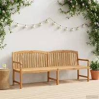 Lauko baldų komplektas Rankų darbo rožių suolelis 228 x 61 x 94,5 cm Kieto teka medžio