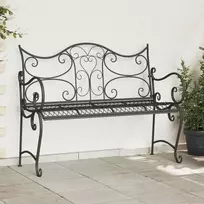 Lauko baldų komplektas Sodo suolas 2-Vietų skaičius 114 x 56,5 x 90 cm Plienas