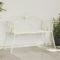 Lauko baldų komplektas Sodo suolas 2-Vietų skaičius 130 x 47 x 90 cm Plienas