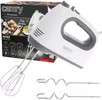 Rankinis maišytuvas 750W, 5 greičiai, Turbo, lėtas paleidimas, maišyklės 21cm Camry CR 4220w