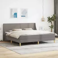 Čiužinys Lovos rėmas su čiužiniu Taupe 180 x 200 cm Poliesteris