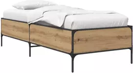 Lova Lovos rėmas Artisano ąžuolo 80 x 200 cm Apdirbta mediena