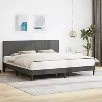 Lovos rėmas Tamsiai pilka 200 x 200 cm Kordūrinis audinys