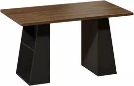 Rašomasis stalas su 4 lentynomis, 140 x 78 x 75 cm