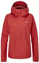 Moteriška striukė nuo lietaus Rab Downpour Eco Jacket - XXL - Salotinė