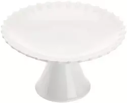 LA PORCELLANA BIANCA ROMEO Tortinė do ciasta - 21 cm, balta