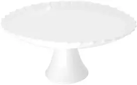 LA PORCELLANA BIANCA ROMEO Tortinė na ciasto - 28 cm, balta