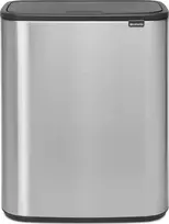 Šiukšliadėžė Brabantia na przycisk 30L chrom (22 14 22)