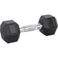 Šešiakampis hantelis inSPORTline Hexsteel 6 kg