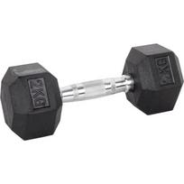 Šešiakampis hantelis inSPORTline Hexsteel 2 kg
