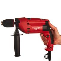 Milwaukee smūginis gręžtuvas PDE 13 RX 4933409200, 630 W, 2900 aps/min, 21 Nm, 13 mm griebtuvas, 15 mm betonas, 30 mm mediena