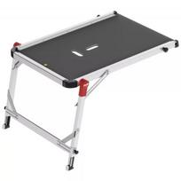 Hailo TP1 039940001 kopėčių platforma, 150 kg, 9 kg, 93x75x6 cm, aliuminis, neslystantis, 2 rankenos, gulsčiukas