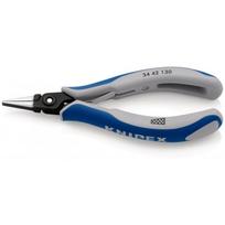 Replės elektronikai plokščios su spyruokle 130mm, 3442130 KNIPEX