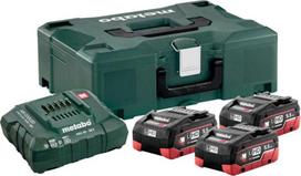 Pagrindinis baterijų rinkinys, 18V 3x5.5Ah, 685069000, METABO