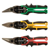 DeWALT Ergonomiškos metalinės žirklės, 3 vnt.