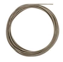 Milwaukee kanalizacijos valymo trosas 48532772, 8mm, 23m, 32-75mm, fiksuotas spiralės antgalis, M18 FFSDC