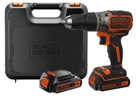 Akumuliatorinis smūginis gręžtuvas 18V (2x1,5Ah) BL188KB-QW BLACK DECKER