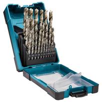 Grąžtų rinkinys metalui 1-13 mm 25 vnt. HSS-G D-67555 MAKITA