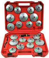 Alyvos filtrų raktų komplektas (23 vnt.) 10489 SILVER